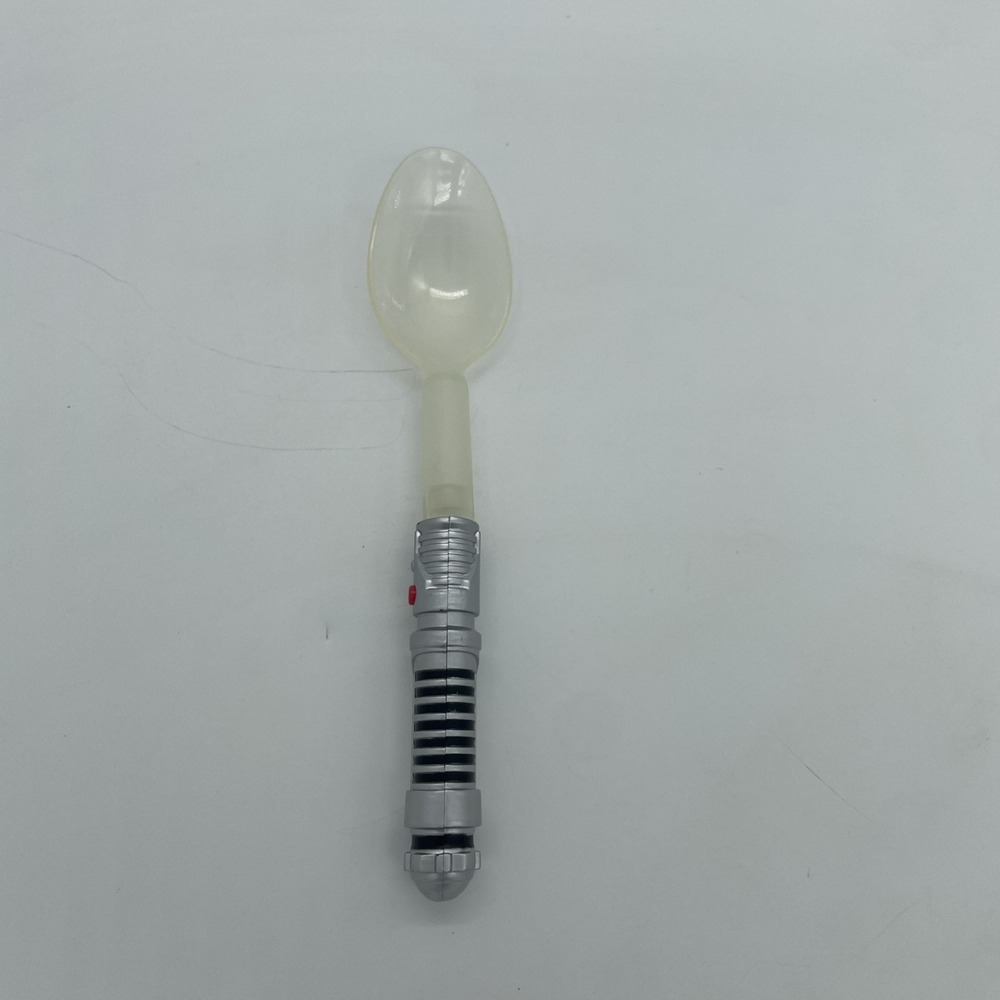 Star Wars Kelloggs Promo Lightsaber Spoon 2005 *Battery not working*